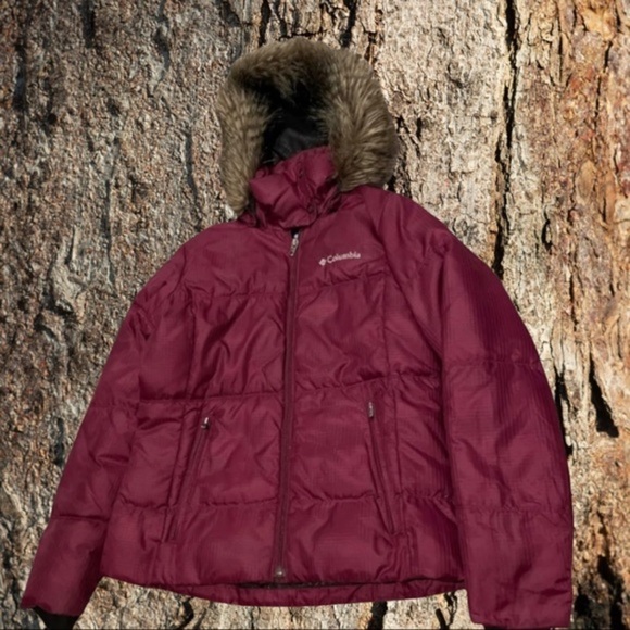 Columbia Xs Plum Puffer Jacket - Picture 1 of 3